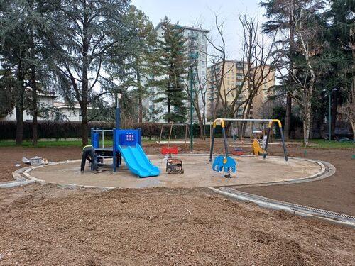 immagine di galleria 'Riqualificazione del giardino Bazzega-Corridoni Padovani'