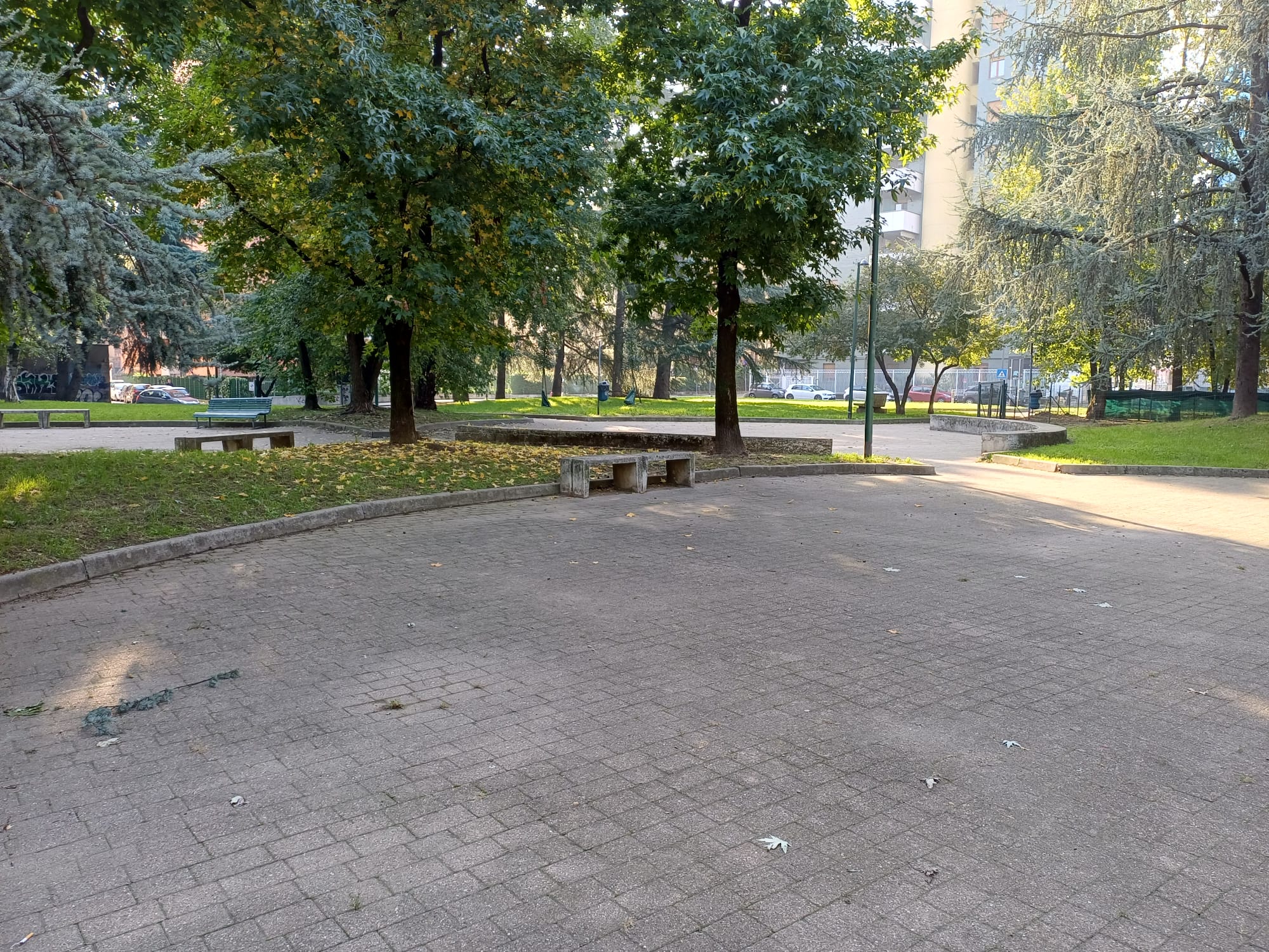 immagine di galleria 'Riqualificazione del giardino Bazzega-Corridoni Padovani'