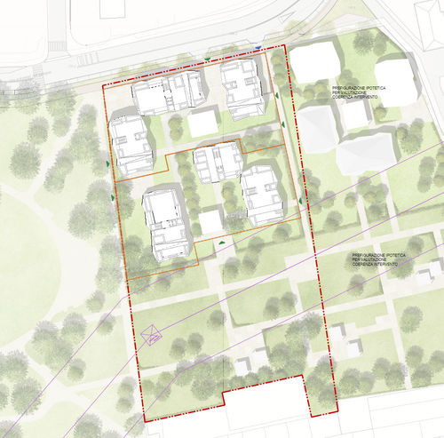 immagine di galleria 'Rigenerazione urbana a Cascina Gatti Ovest- AUC 1'