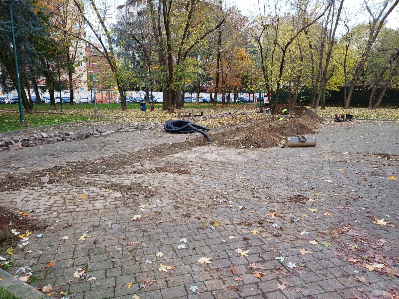 immagine di galleria 'Riqualificazione del giardino Bazzega-Corridoni Padovani'