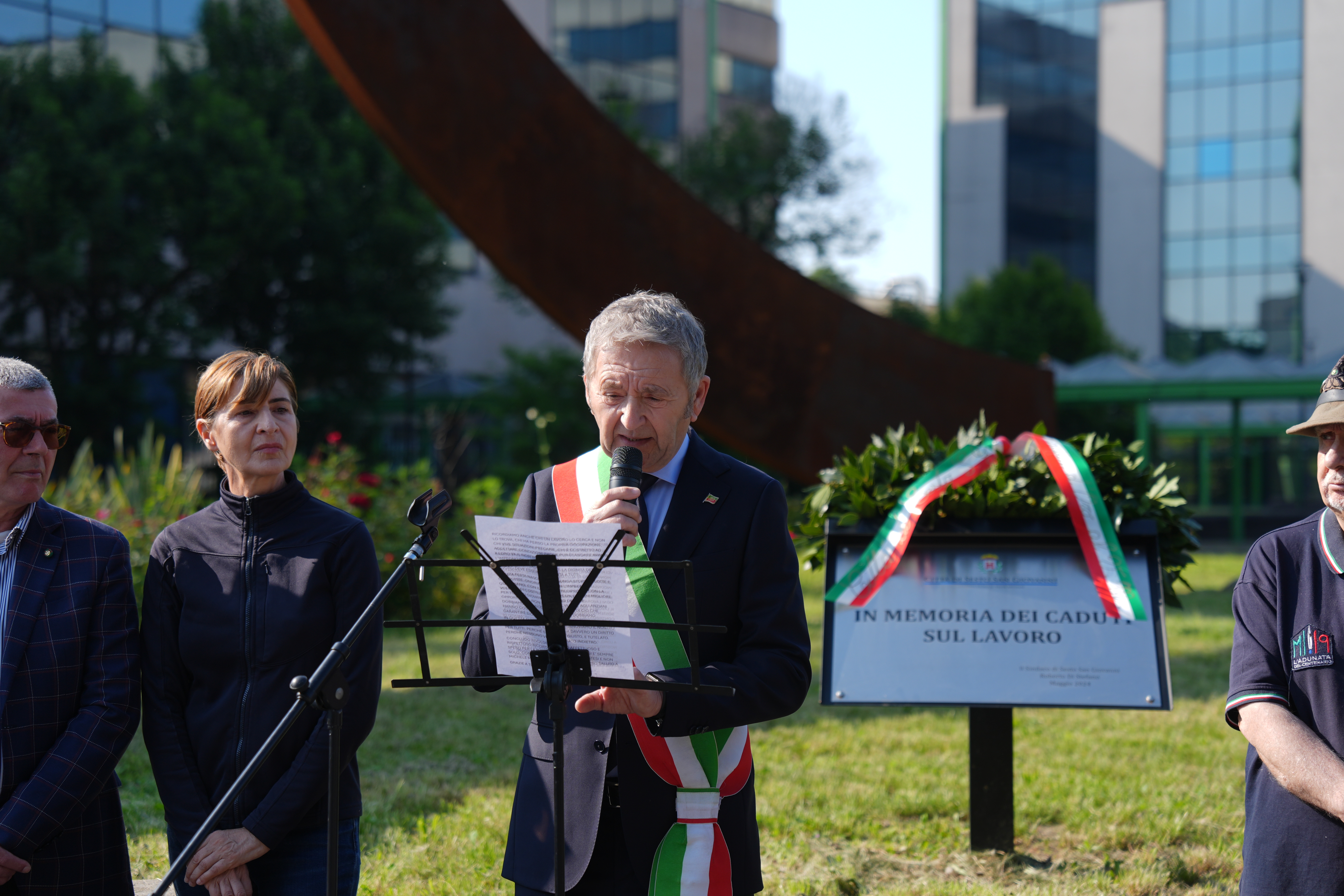 immagine di galleria 'Celebrazione della Giornata del lavoro'