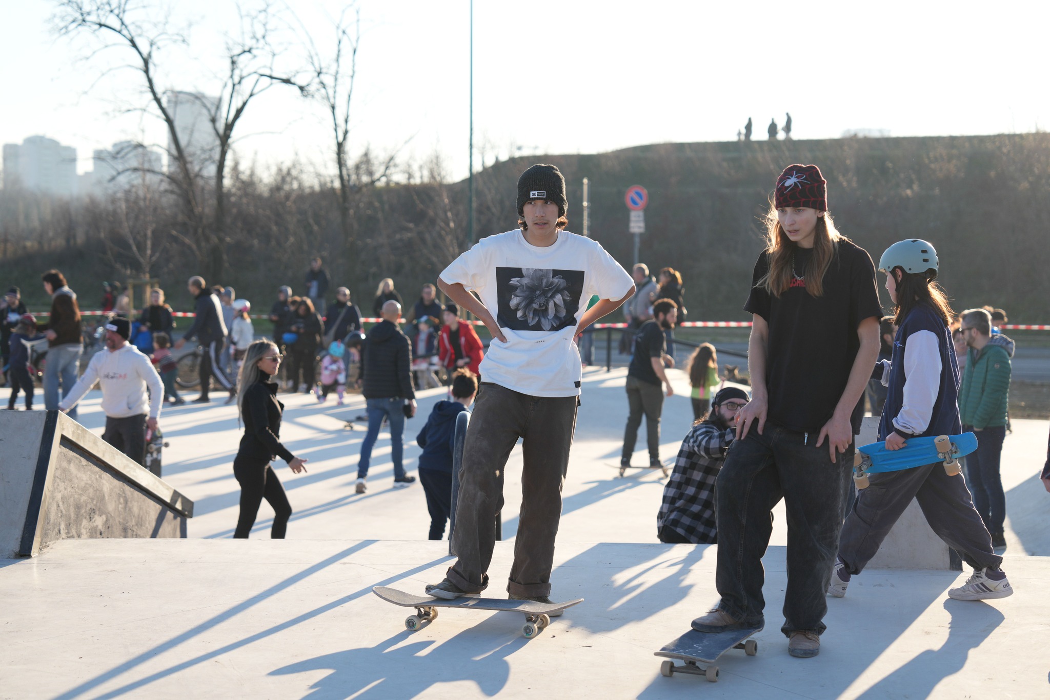 immagine di galleria 'Sixth plaza: la festa di inaugurazione dello skatepark nel Parco di Cascina Gatti'