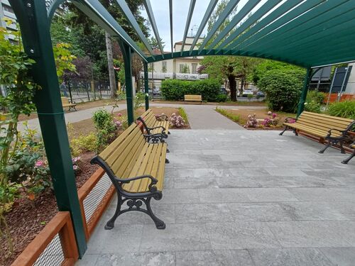 immagine di galleria 'Riqualificazione del giardino di villa Mylius - seconda parte'