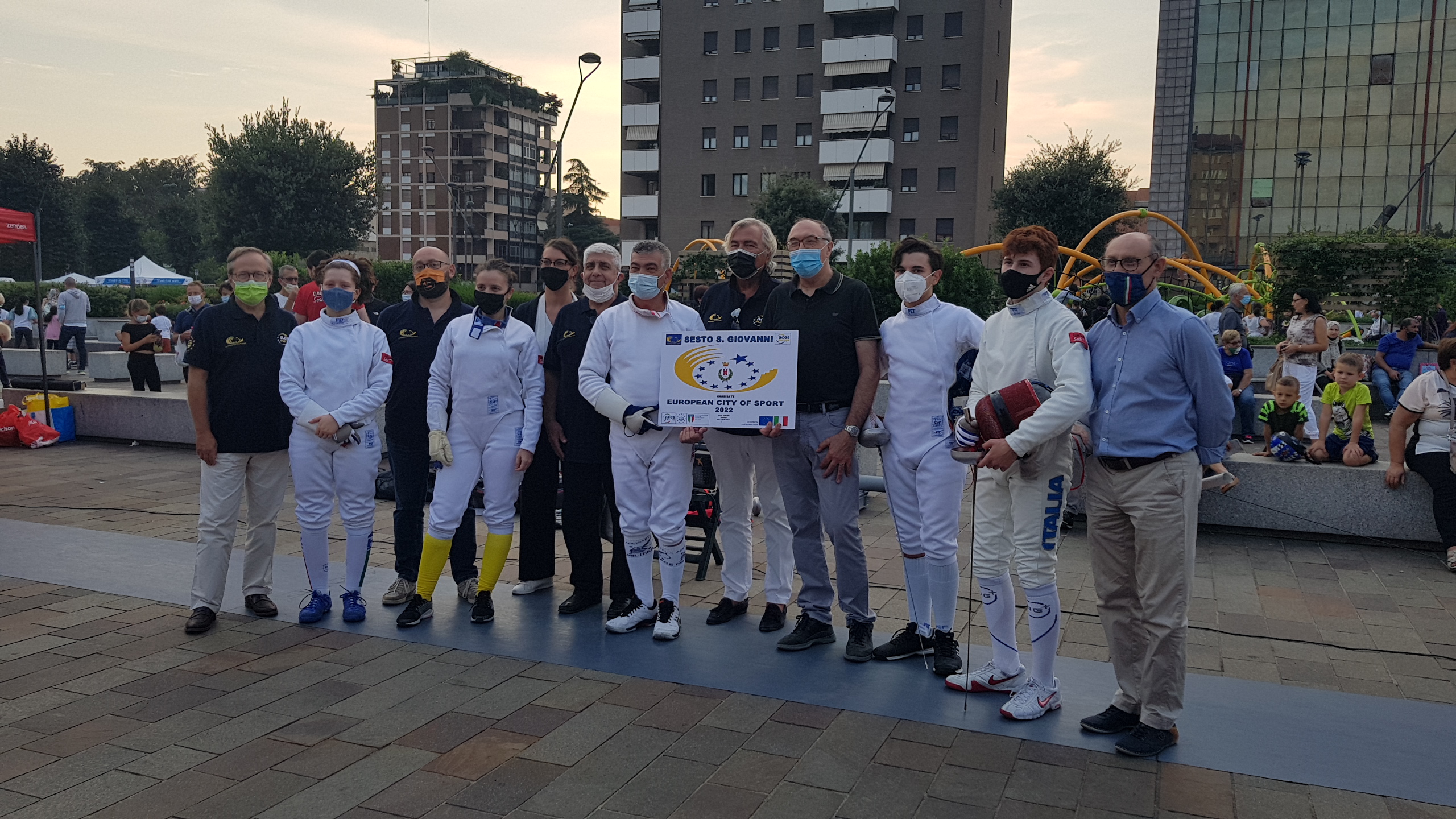 Commissione Aces-Europe ospite alla Festa dello Sport, Salute, Volontariato 2020