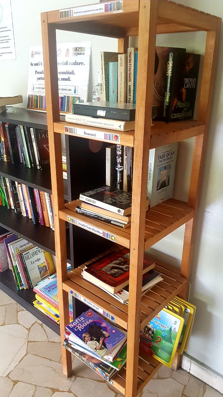 book crossing in comune