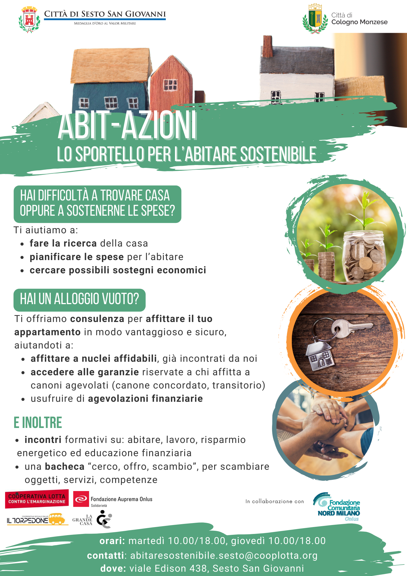 volantino Abit-azioni